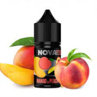 Рідина NOVA MANGO PEACH, 30 МЛ 65MG МАНГО ПЕРСИК 