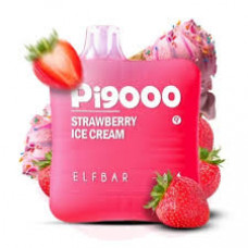 9000 ELFBAR Полуничне Морозиво