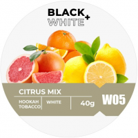 Табак BLACK&WHITE05 Цитрус Мікс 40 г