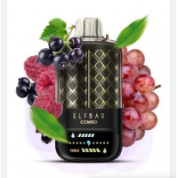 ELFBAR COMBO 25000 чорна смородина малина-виноград